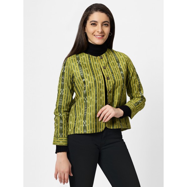 Sambalpuri Handloom Cotton Jacket