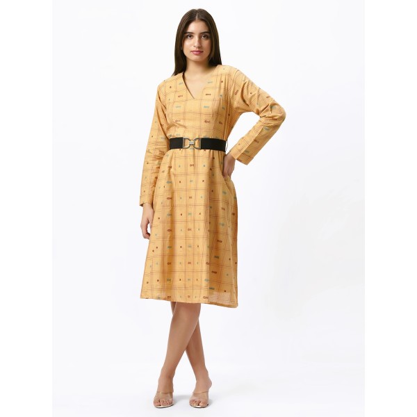 Cotton Dress in Handloom Sambalpuri Premium Fabric
