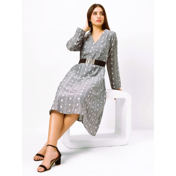 AZ: Cotton One Piece Dress in Handloom Sambalpuri ...