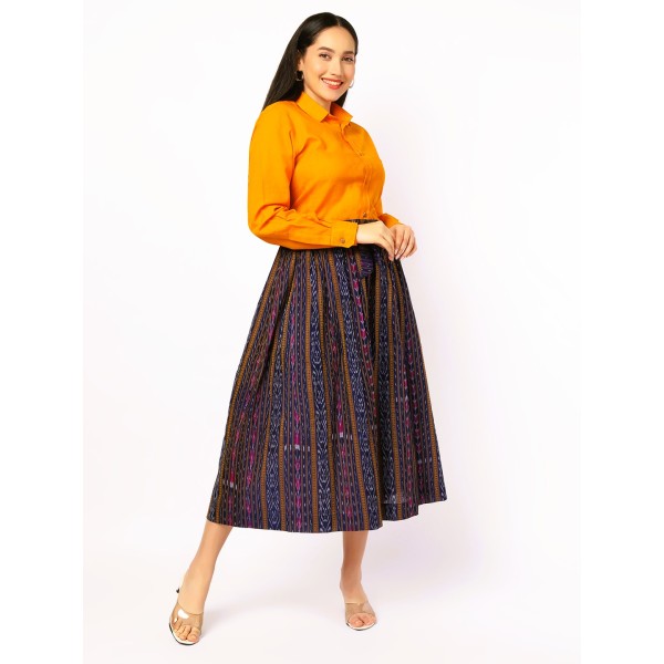 AV: Cotton Skirt & Top Set from Handloom Sambalpuri Fabric