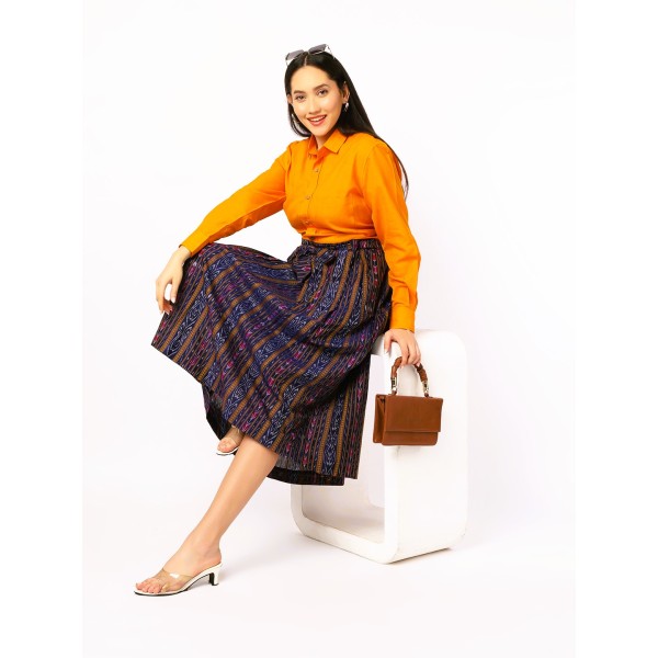 AV: Cotton Skirt & Top Set from Handloom Samba...