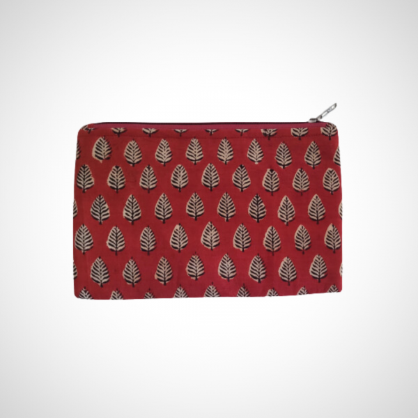 Handloom Cotton Travel Pouch