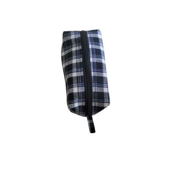 AZ: Travel Pouch in Handloom Cotton Fabric
