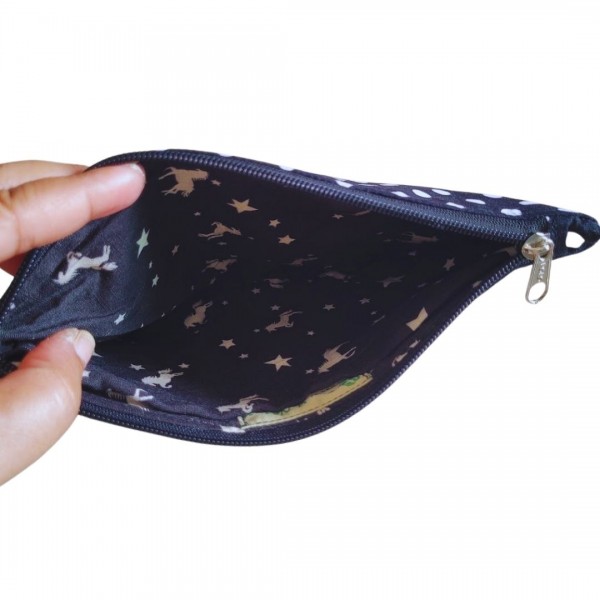 AZ: Cotton Travel Pouch