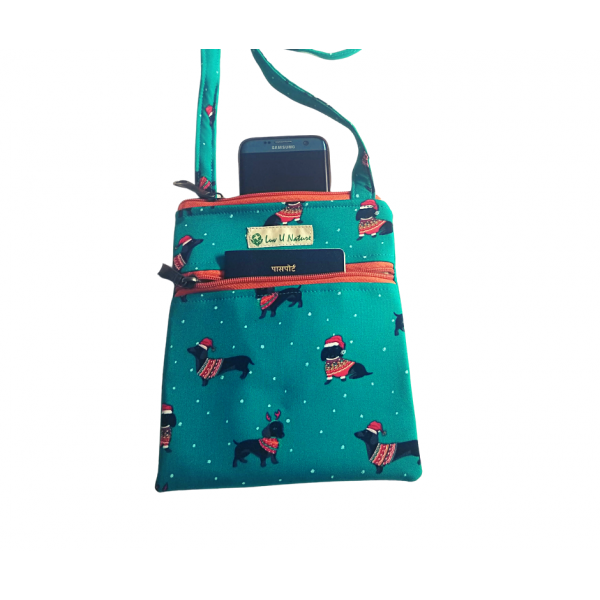 AZ: Cotton Sling Bag