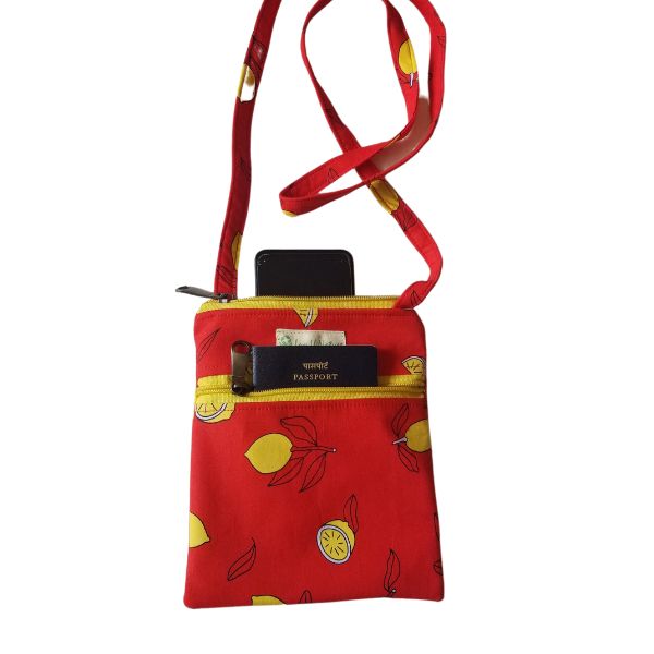 AZ: Cotton Sling Bag 