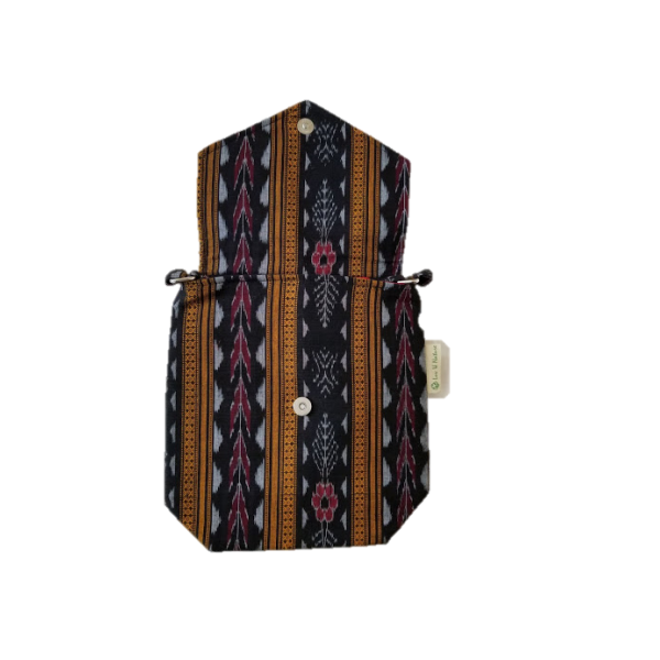 AZ: Handloom Cotton Ikat Sling bag