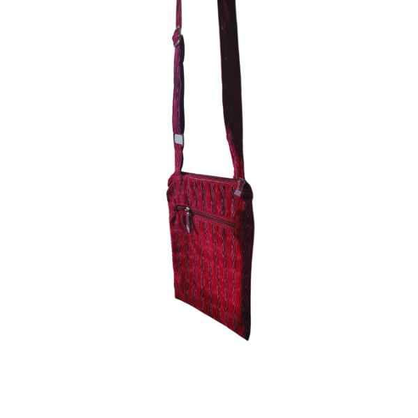 AZ: Sambalpuri Handloom Cotton Ikat Sling Bag 