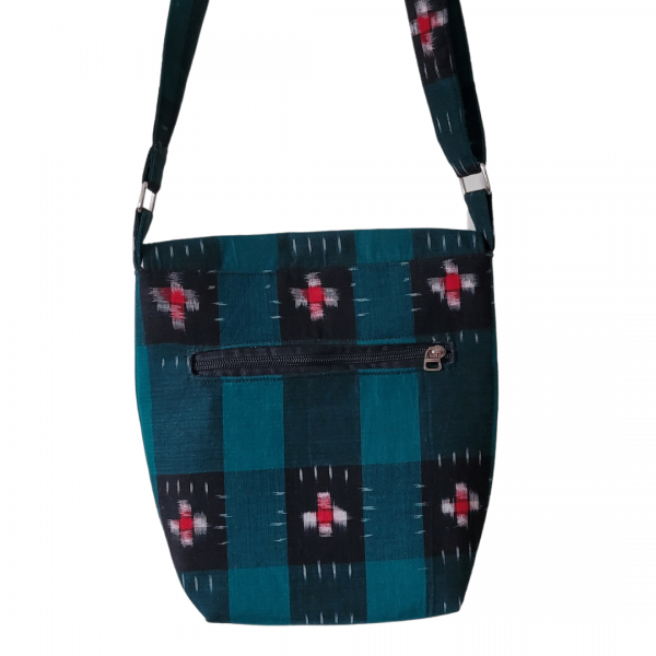 Handloom Cotton Sambalpuri Ikat Sling bag