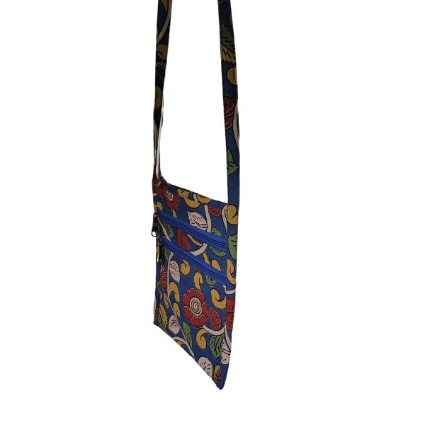 AZ: Sling bag in Handloom Cotton Fabric