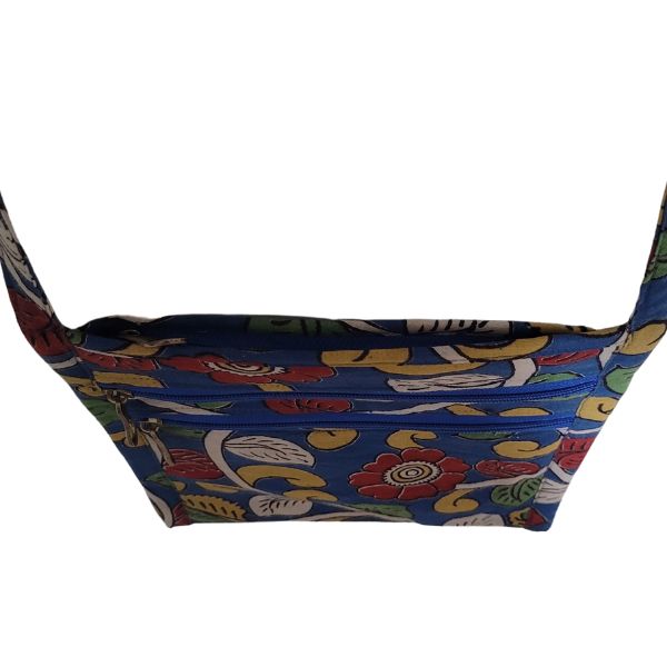 AZ: Sling bag in Handloom Cotton Fabric
