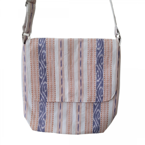 Handloom Cotton Ikat Sling Bag