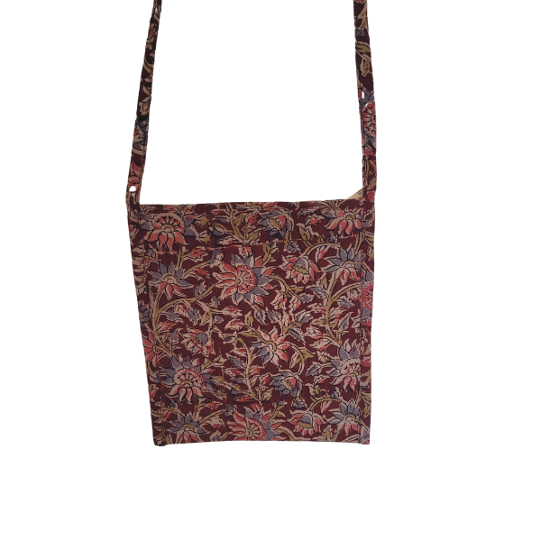 AZ: Sling bag in Handloom Cotton Fabric