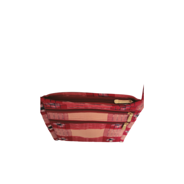AZ: Handloom Cotton Ikat Sling bag
