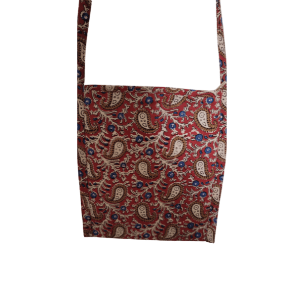 Sling bag in Handloom Cotton Fabric