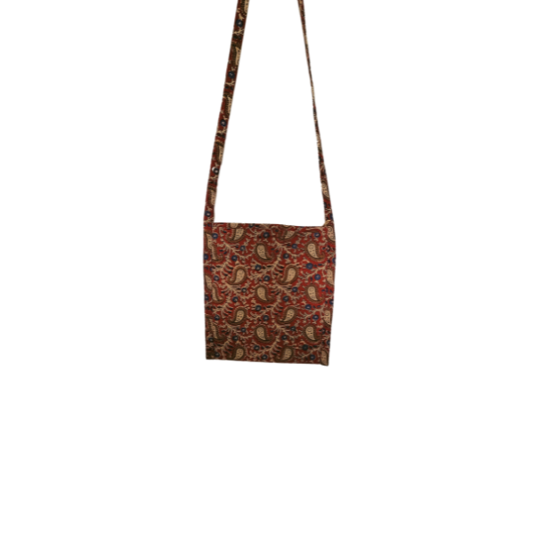 AZ: Sling bag in Handloom Cotton Fabric