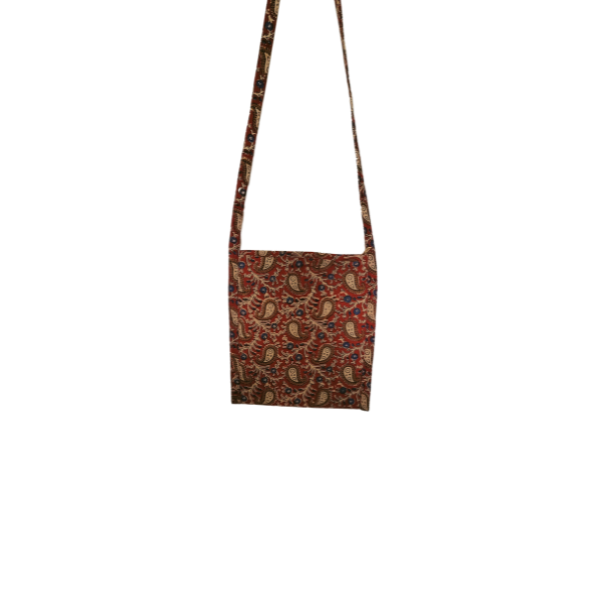 Sling bag in Handloom Cotton Fabric