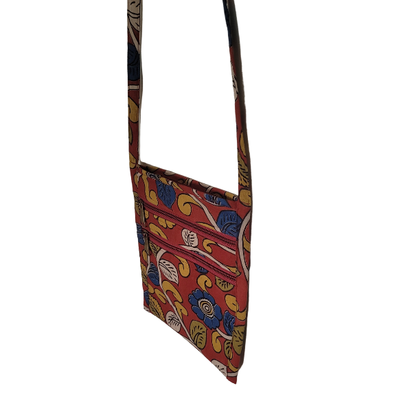 Sling bag in Handloom Cotton Fabric