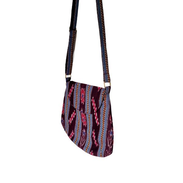 AZ: Sambalpuri Handloom Cotton Ikat Sling bag