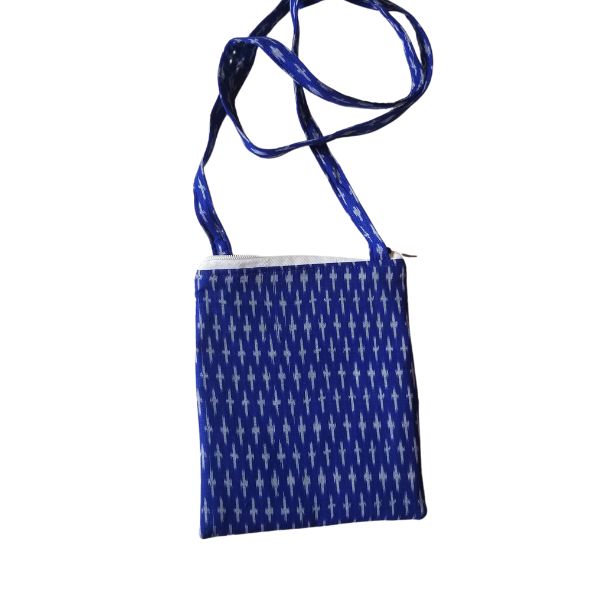 AZ: Sambalpuri Handloom Cotton Ikat Sling Bag
