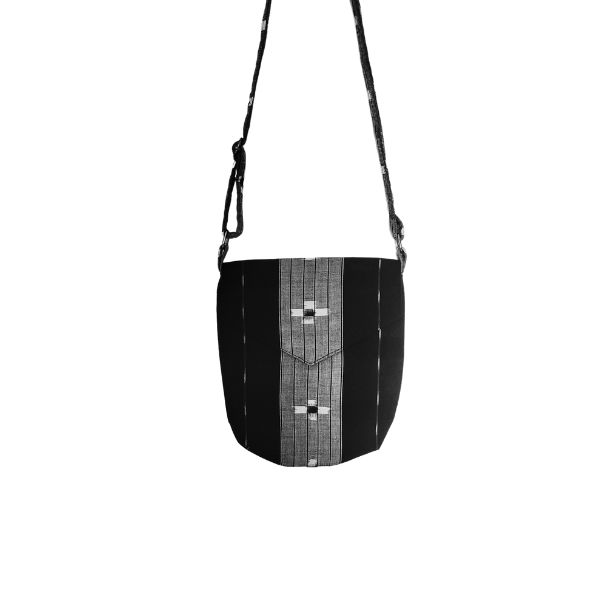 AZ: Sambalpuri Handloom Cotton Ikat Sling Bag