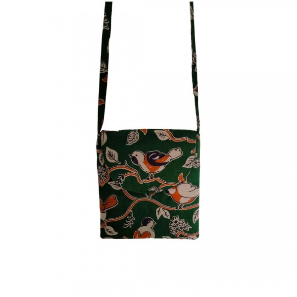 AZ: Sling bag in Handloom Cotton Fabric