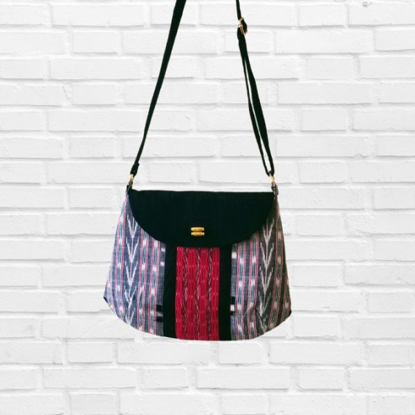 Handloom Cotton Sambalpuri Ikat Sling bag