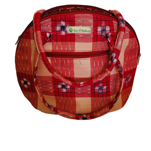 AZ: Handloom Cotton Sambalpuri Ikat Tote Bag