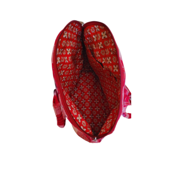 AZ: Handloom Cotton Sambalpuri Ikat Tote Bag