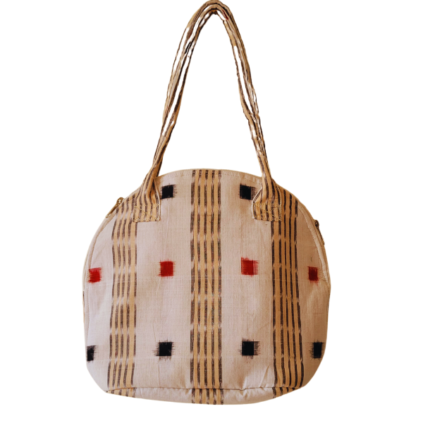 AZ: Sambalpuri Handloom Cotton Ikat Tote Bag
