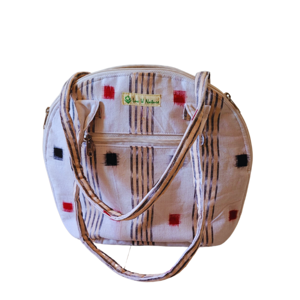 AZ: Sambalpuri Handloom Cotton Ikat Tote Bag