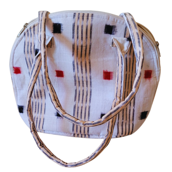 AZ: Sambalpuri Handloom Cotton Ikat Tote Bag