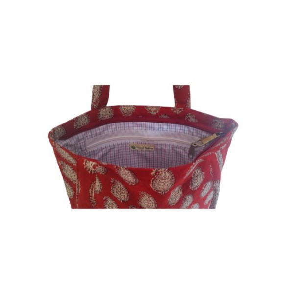 AZ: Cotton Shoulder Bag