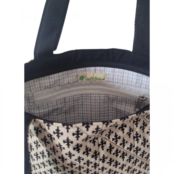 AZ: Cotton Shoulder Bag
