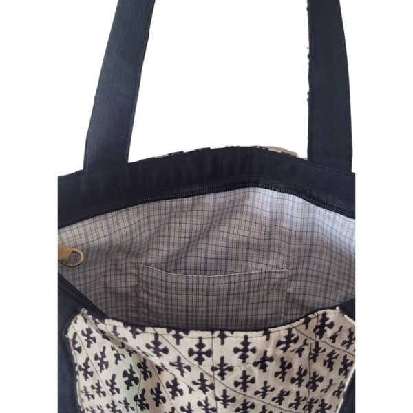 AZ: Cotton Shoulder Bag