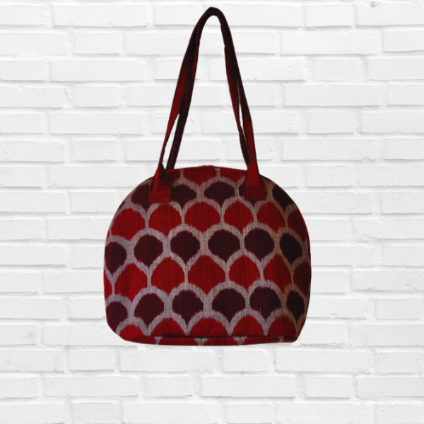 AZ: Sambalpuri Handloom Cotton Ikat Tote Bag