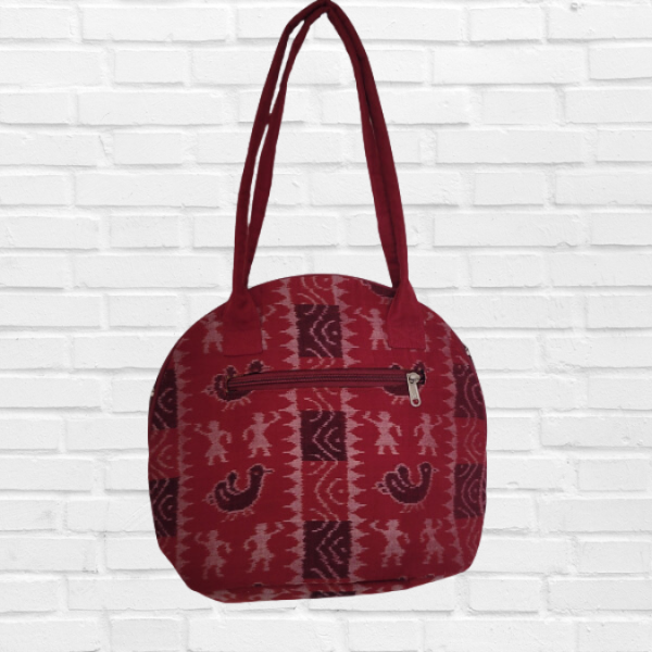 Handloom Cotton Sambalpuri Ikat Tote Bag