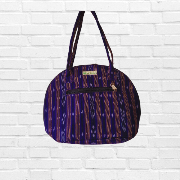 AZ: Handloom Cotton Sambalpuri Ikat Tote Bag